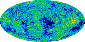 The cosmic microwave background.