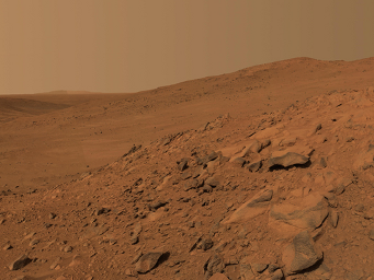 NASA photo: Martian Landscape.