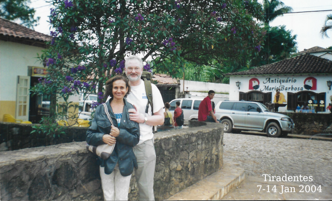 Dayse e Robert em Tiradentes 7-14 janeiro 2004