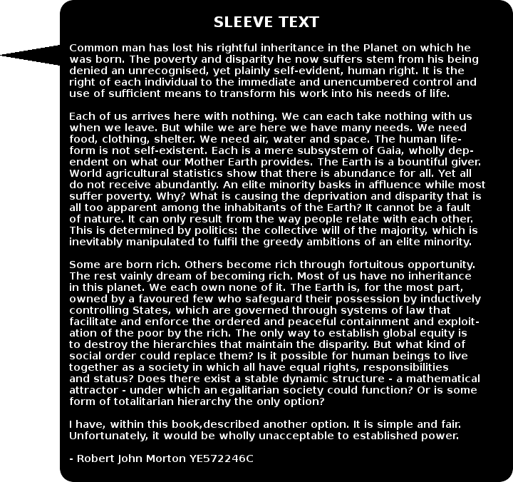 Sleeve Text