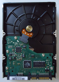 One of my old hard drives, which failed after less than a year of operation.