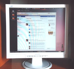 Illustrative screenshot of a social networking site.