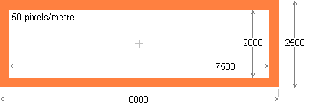 Basic frame structure for the central shell of each of the two daisies of the landshare dwelling.
