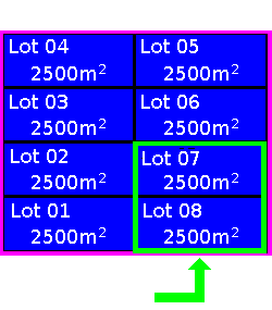 The object of purchase: a plot of land too small to be legally sold.
