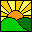 Sunrise icon.