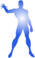 Depiction of an omnipotent observer, who can see with absolute objectivity.