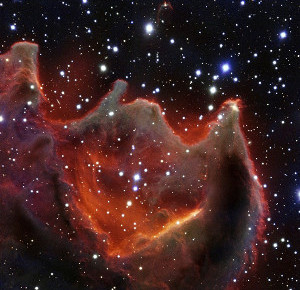 Nebula CG4-The Hand of God-Photo: ESO