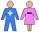 Illustration suggesting that the positive-negative duality within the universe could equally well be termed male-female.