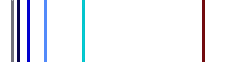 Relative spacing of the emission lines of hydrogen that fall within the visible spectrum.
