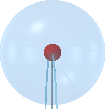 The contour of constant aethereal flux density around a sink hole is more spherical at the top of a precessing fly-wheel.